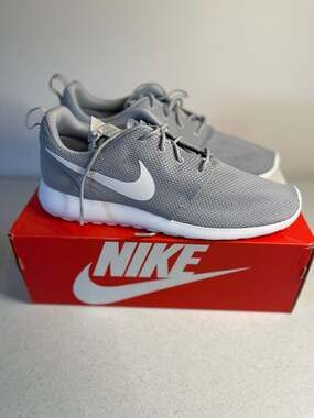 Nike Roshe One Men's Running Shoes Wolf Grey/White 511881-023 13M